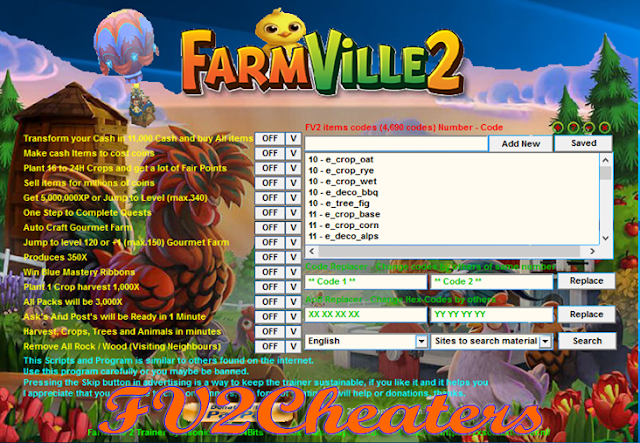 Farmville 2 trainer free download